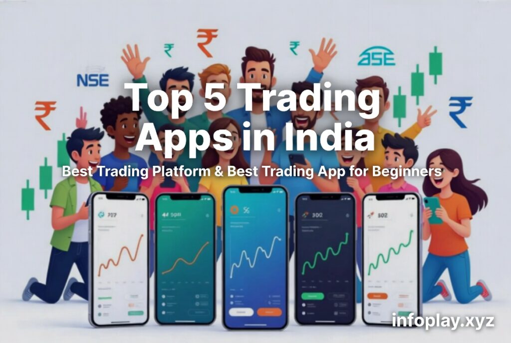top 5 trading app in india​